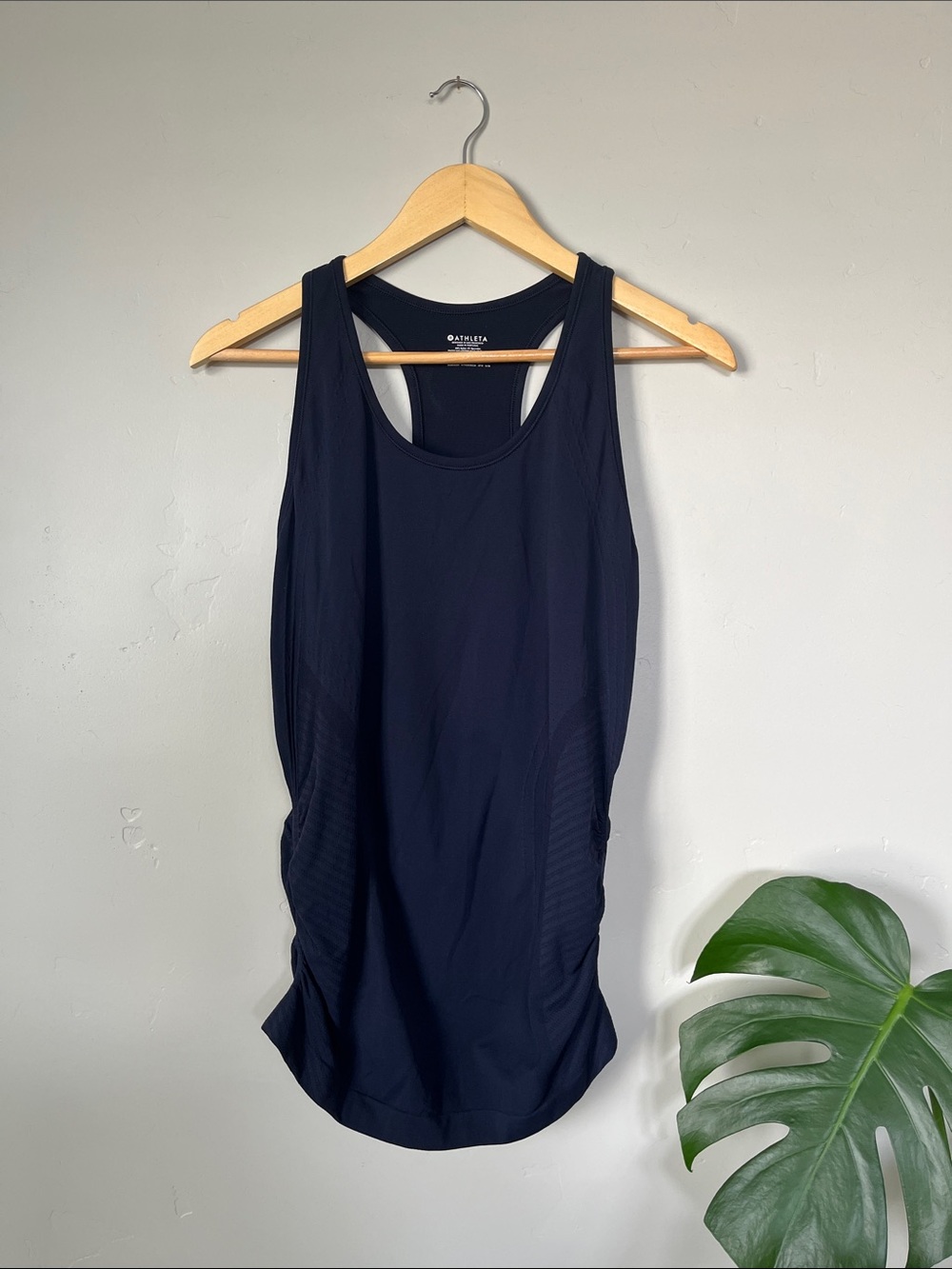 Athleta | Dark Navy Racerback Performance Tank